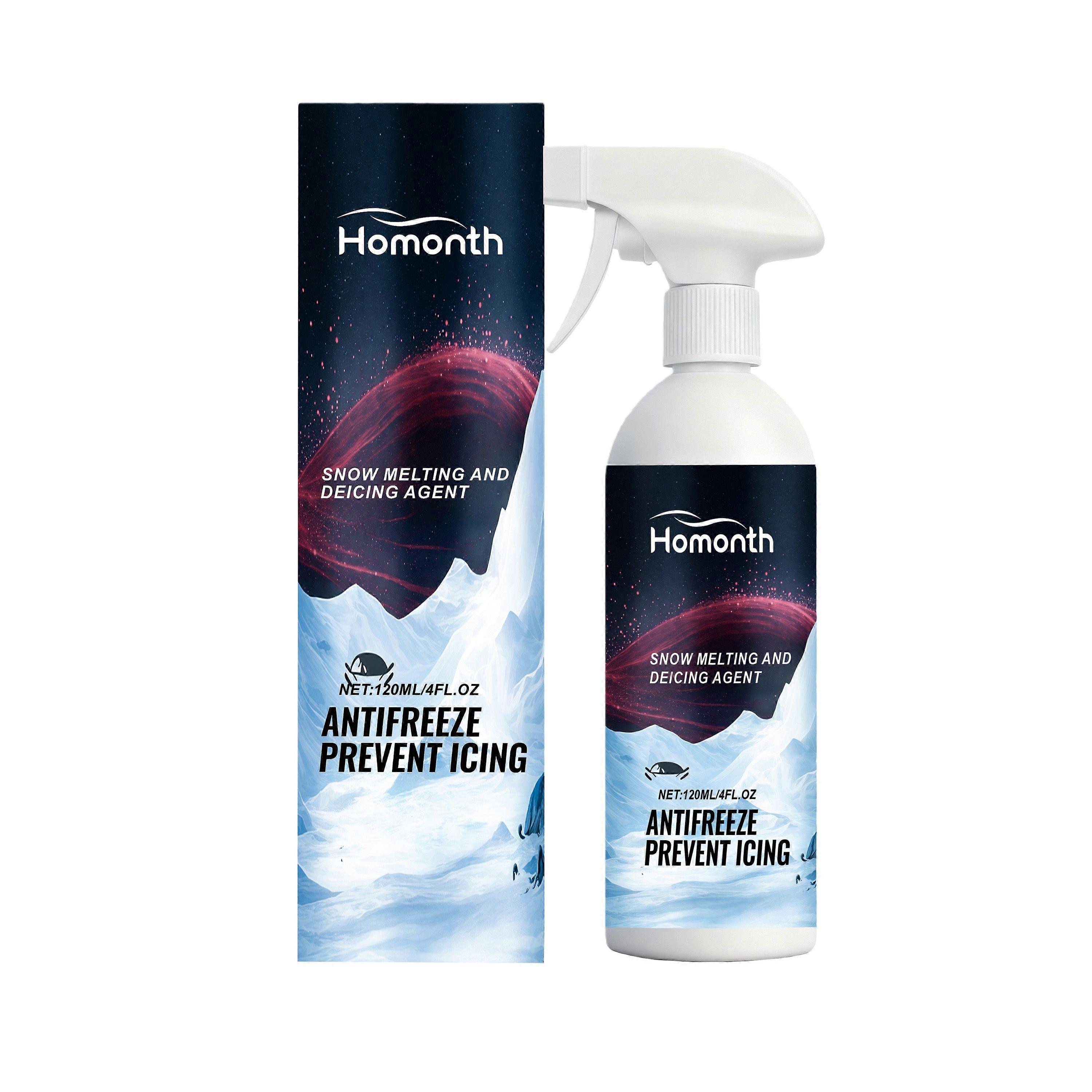 Snow Melt De-Icing Spray Is Carefully Blended With Ethanol And 1,2-Hexanediol