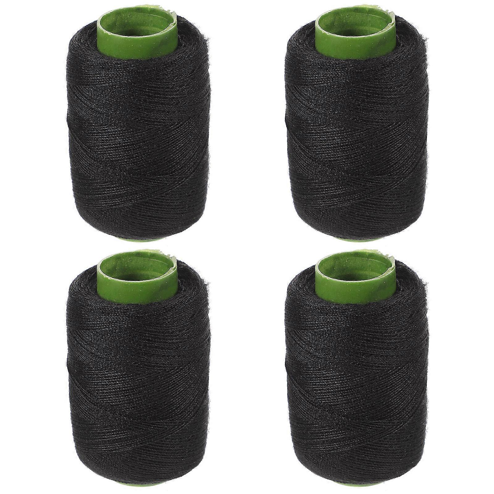 Polyester Sewing Thread Hand Sewing Thread 4Pcs for Drapery and Quilting