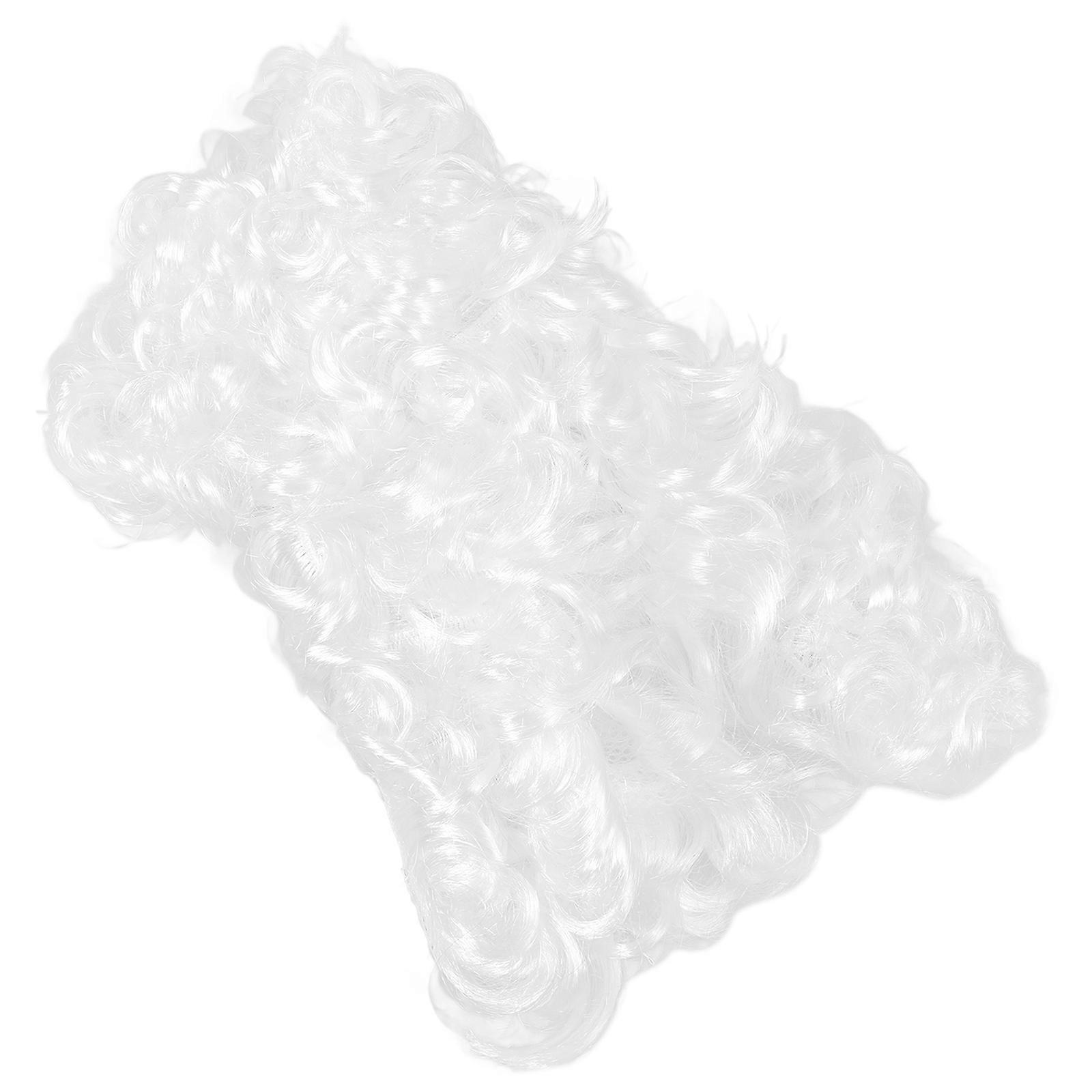 Performance Wig Lawyer Wig for Costume with White Color Accessory