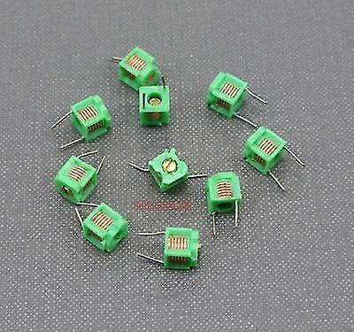 100pcs Variable Inductors Assortment,Coil Adjustable,1.5T-5.5T