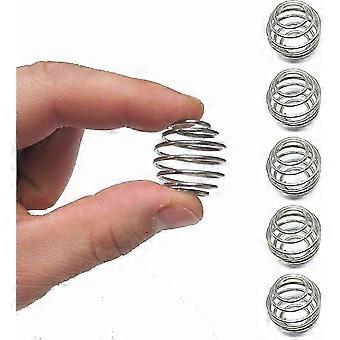 6 Pack Protein Shaker Balls: Food-Grade Stainless Steel Mixers for Small Bottles & Milkshakes