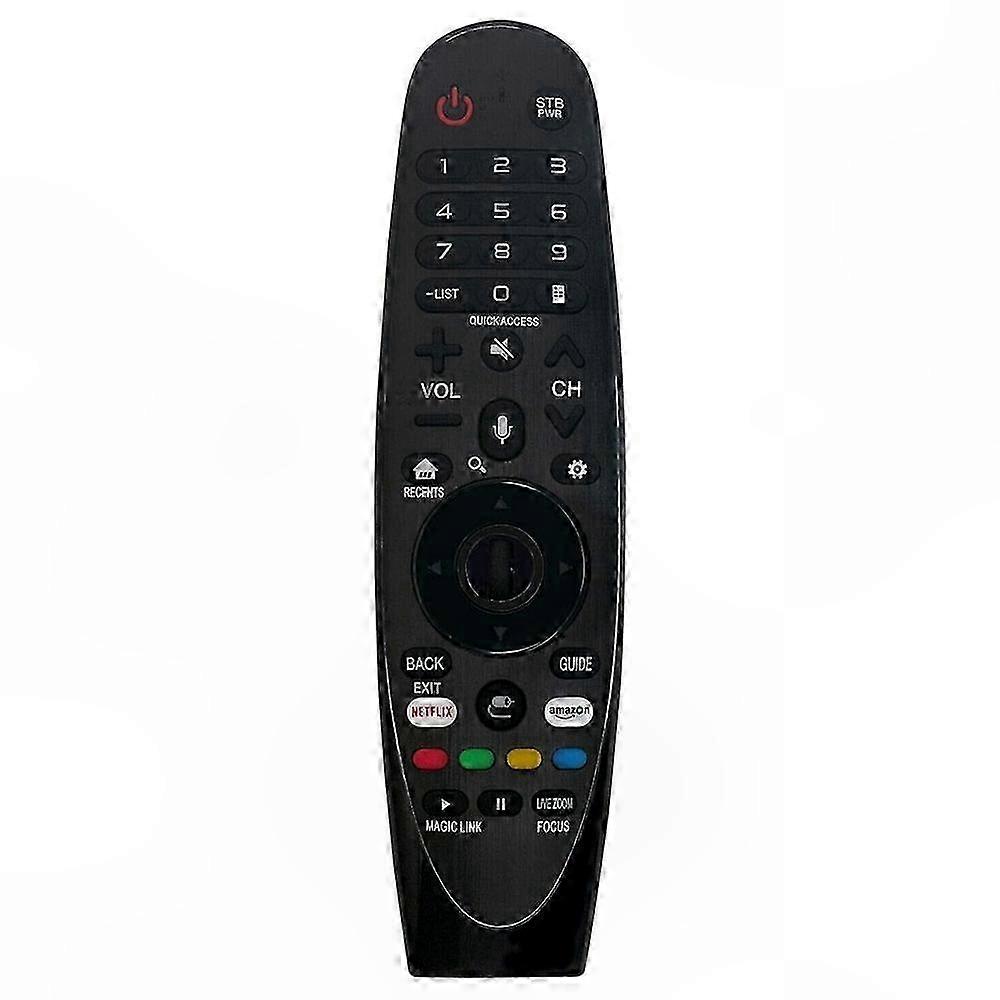 Ergonomic Handheld Remote for LG TV Models Without USB or Mouse Functionality