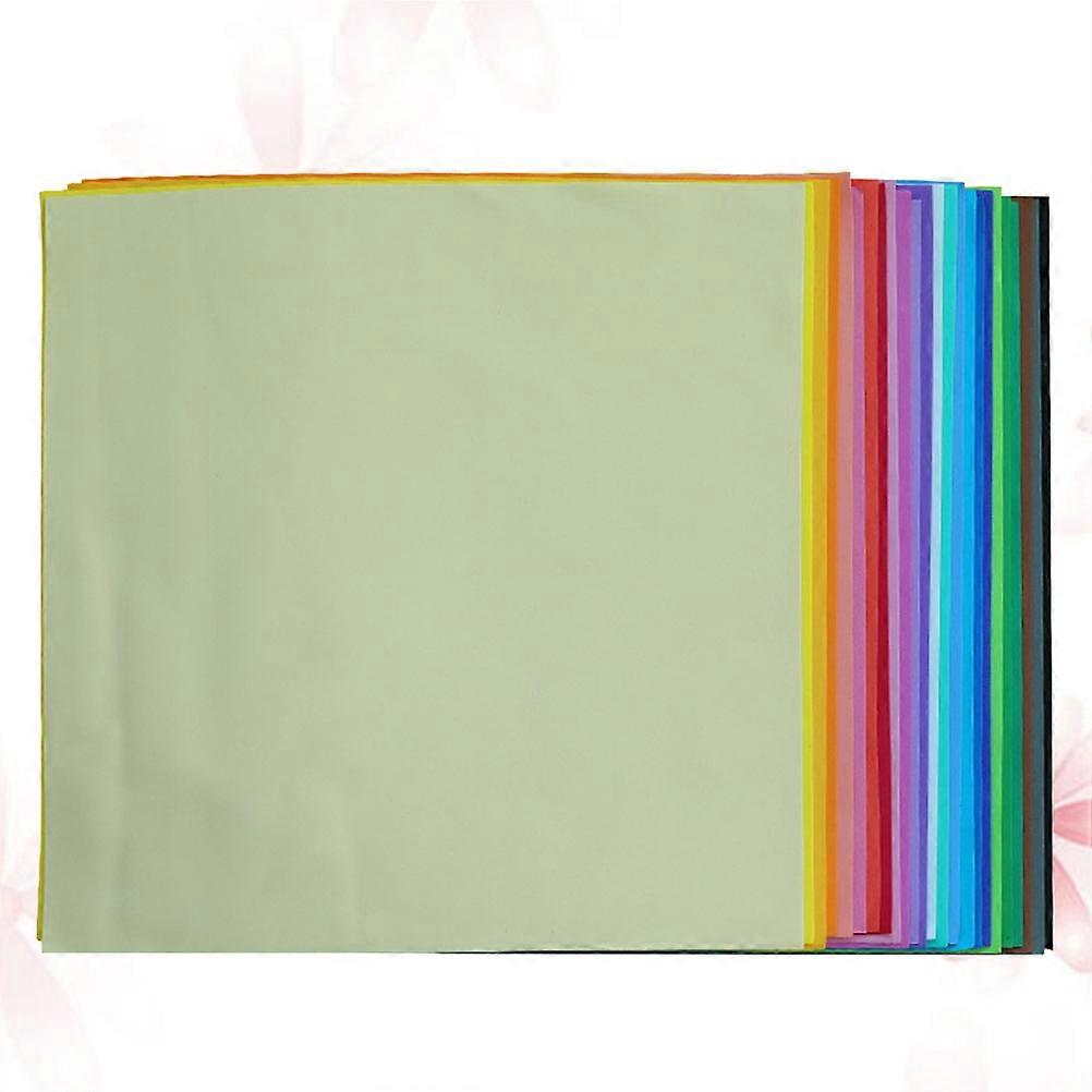 Eva Papers Sponge Paper for DIY Handcraft 20 Sheets Assorted Color Material