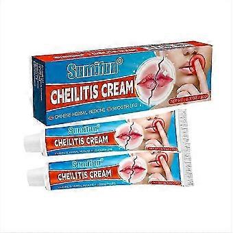 Effective Heal Cheilitis Cream: 5 Pack of 20g Each, Relief for Dry, Bleeding & Peeling Lips