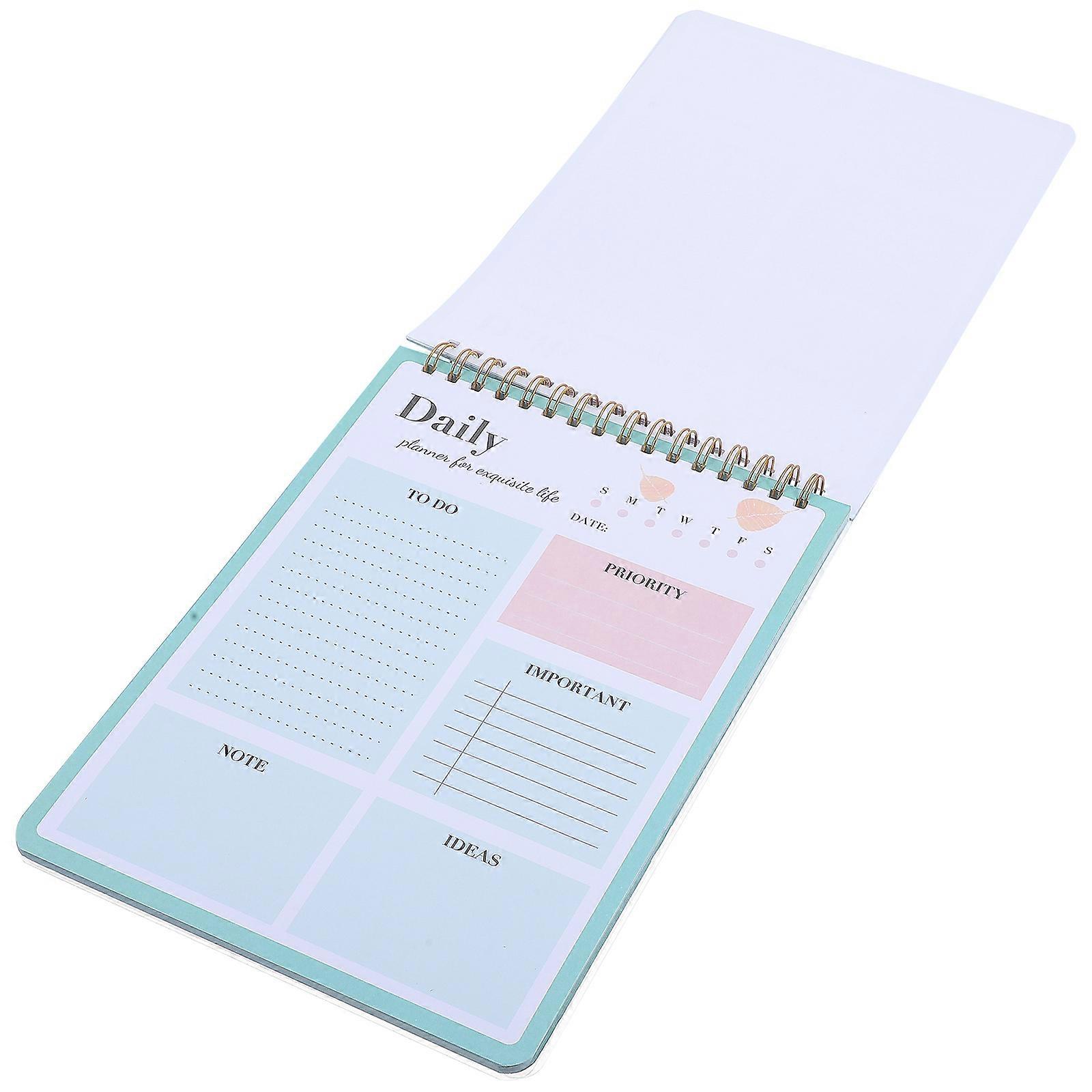 Efficient Time Management Notebook for Writing Use Planner to Do List Notepad