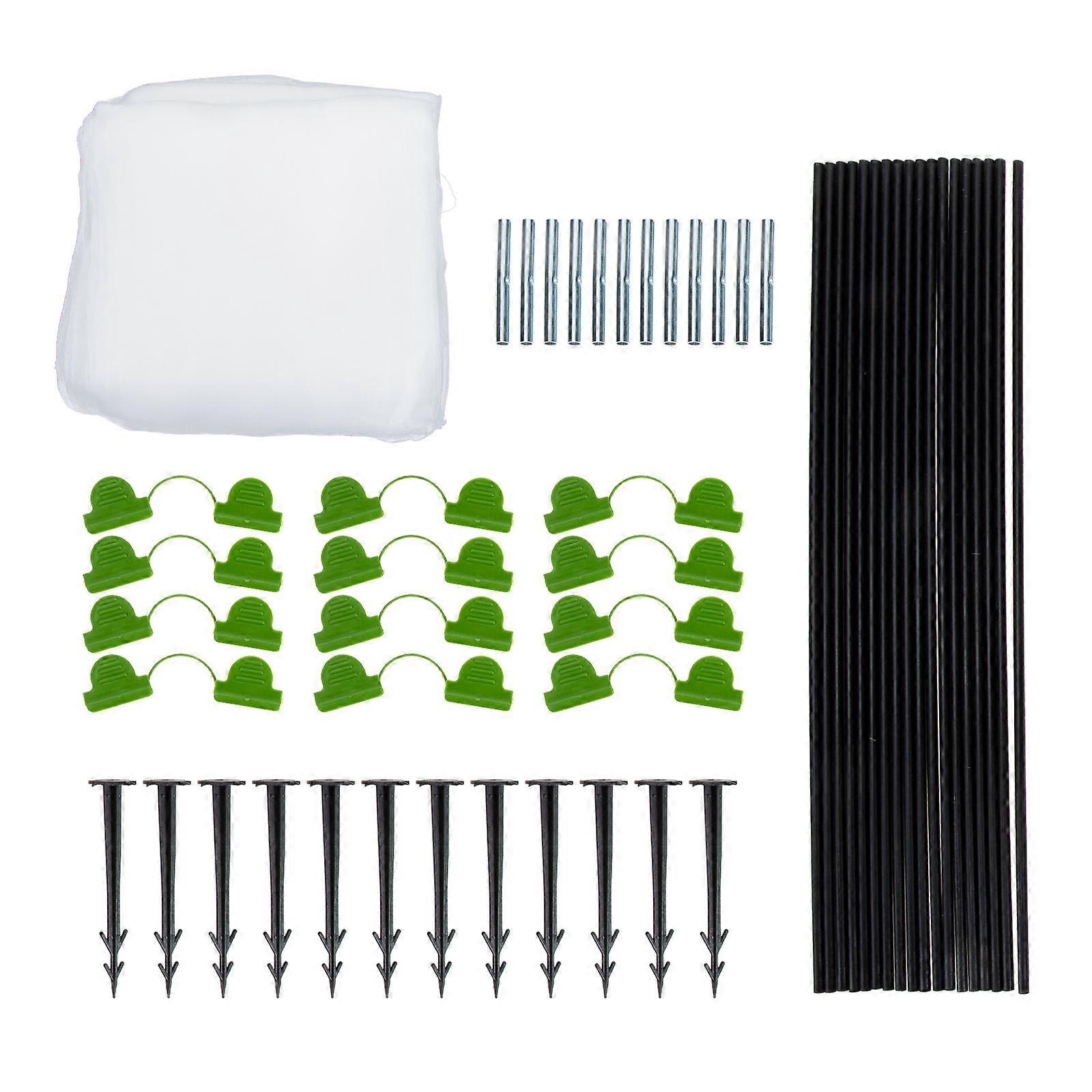 Plant Netting Greenhouse Hoops Kit for 1Set