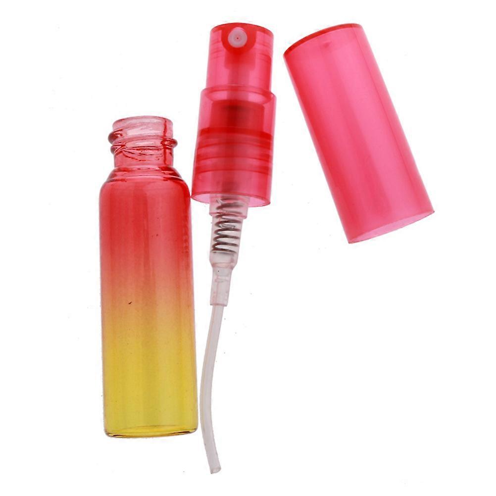 Empty Gradient Glass Sprayers for Makeup Use 6Pcs Portable Containers