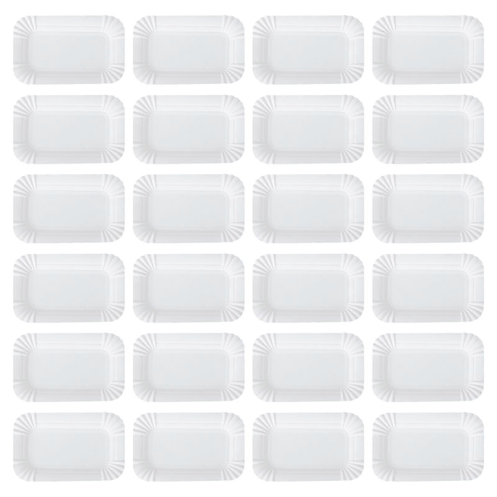 Paper for Party Use 100Pcs White Dinning