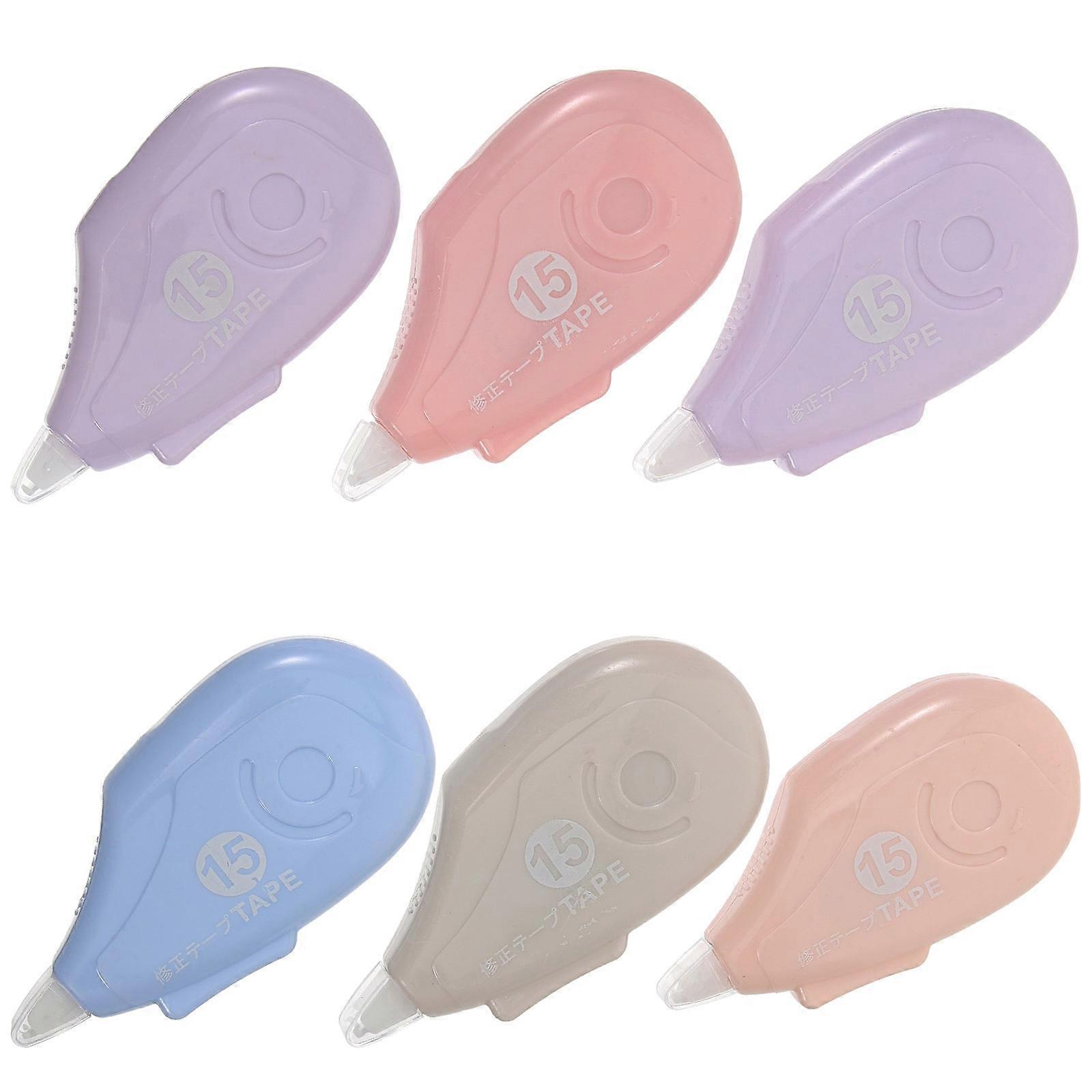 Correction Tapes Correction Tape for Students Use 6Pcs Set