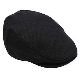 Highland Harris Tweed Flat Cap ZH014 Ink