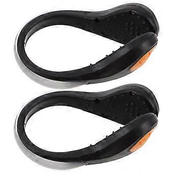 Reflective Running Gear LED Shoe Clip Lights for Safety 2Pcs Outdoor