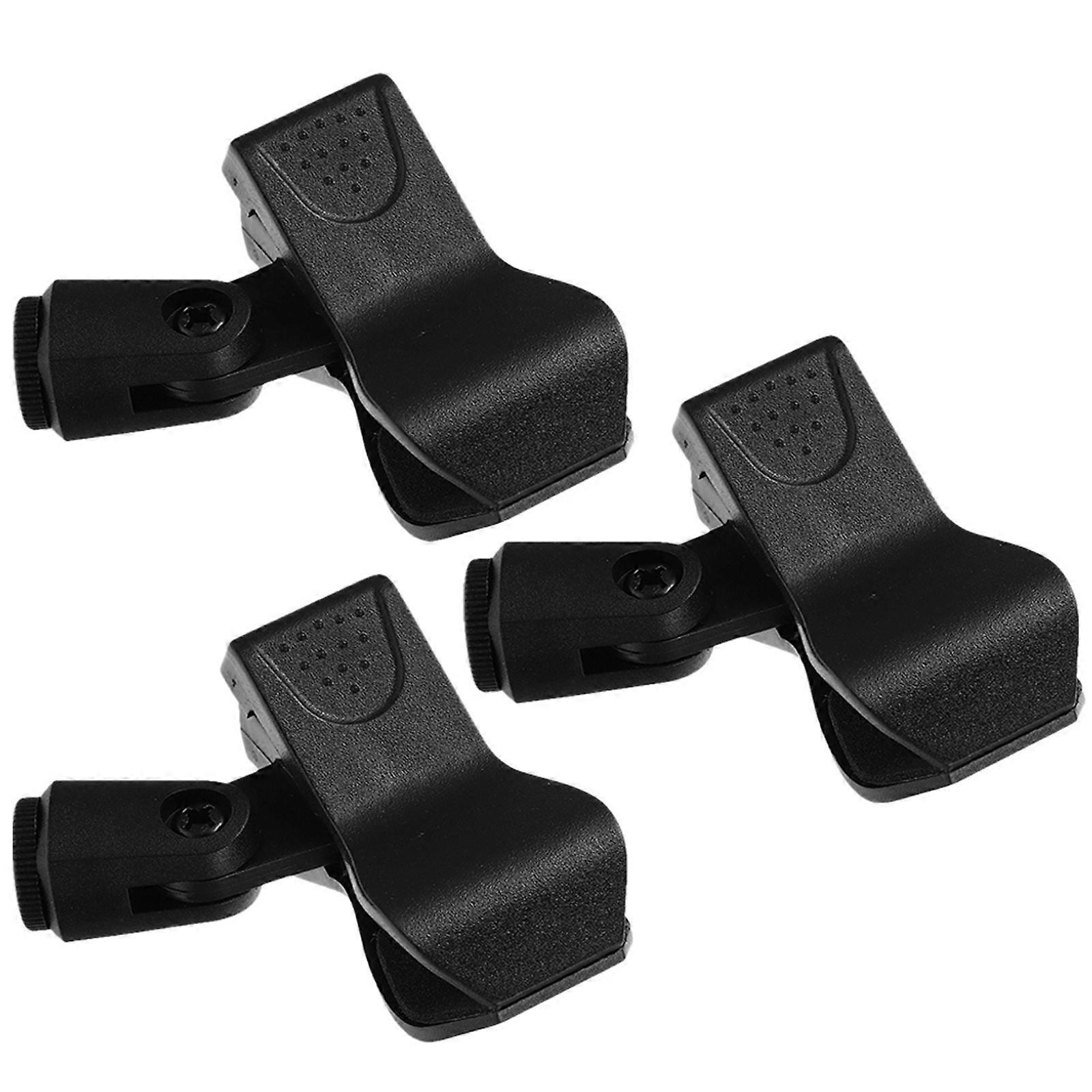 Universal Microphone Clamp Durable Mic Clip for 3Pcs Pack
