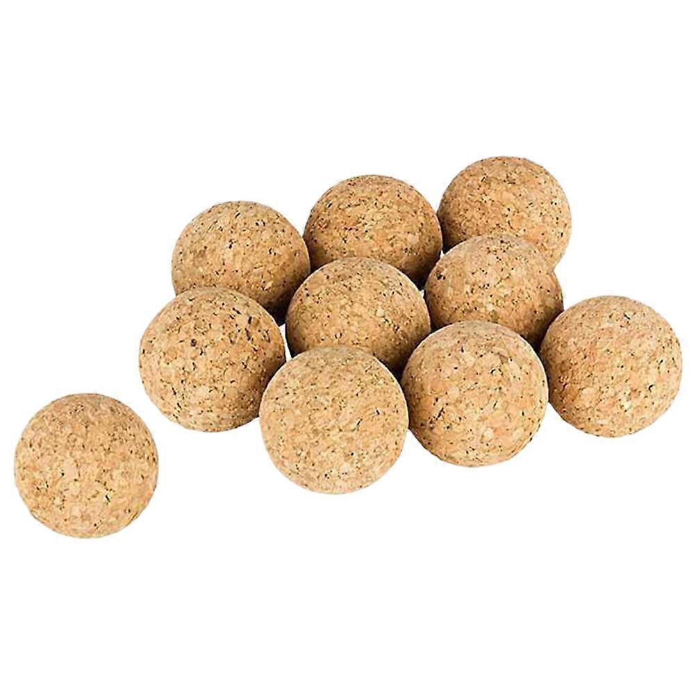 Table Soccer Solid Wood Foosball Ball for Playing 10Pcs Replacement