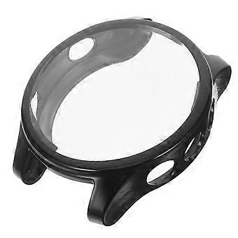 Eletroplaqueado Watch Shell Fashion Watch Case Protective Watch Cover Frame compatível para Garmin Forerunner 935/945 (preto)