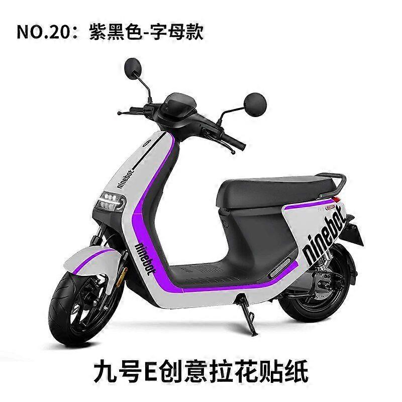 Elektriske scooter klistremerker for Ninebot E100 / E125 / E200