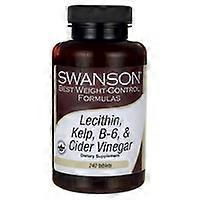 Lecithin, Kelp, B-6, & Cider Vinegar 240 tablets