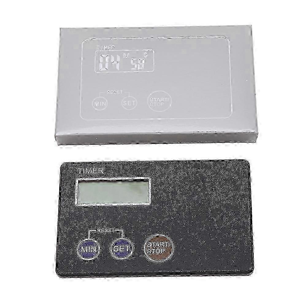 Digital LCD Countdown Timer with Magnetic Back, Kitchen Cooking Timer, 99 Minutes 59 Seconds, Compact