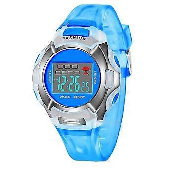 Boys Girls Wristwatch Sports Watch Kids Luminous Electronic Watch Stainless Steel 1Pack