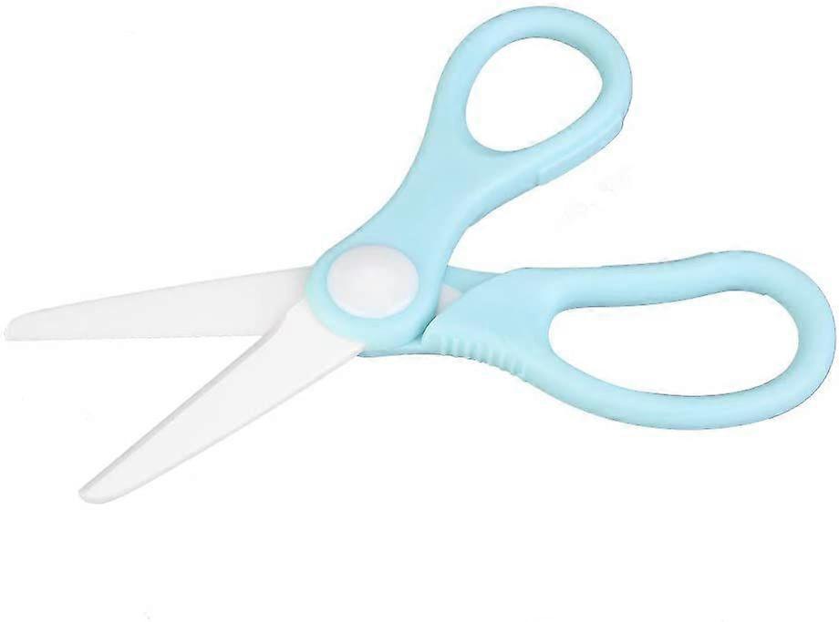 Portable Ceramic Snips Food Scissors(blue)