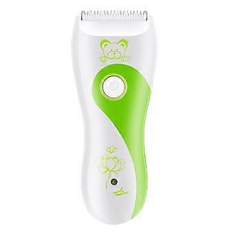 Mute Baby Tondeuse Professionele Haarknipgereedschap USB Opladen Elektrische Tondeuse voor Baby Qinhai