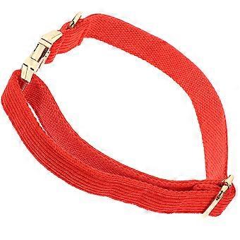 Cloth Dog Collar Adjustable Pet Collar Durable with Metal Buckle