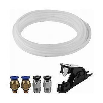 3D-Drucker PTFE-Schlauch Weißer PTFE-Schlauch Gleichmäßig