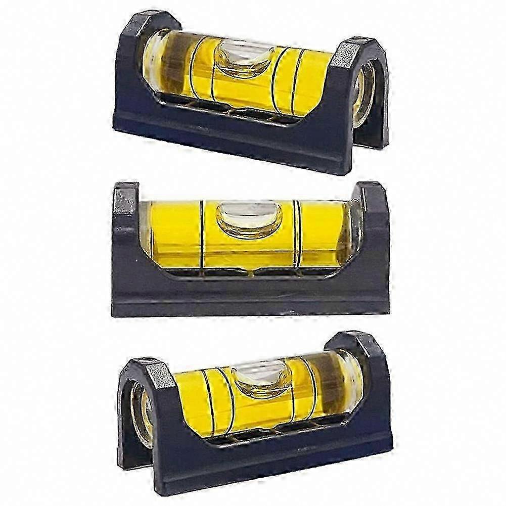 3-Piece Magnetic Bubble Level Tool Set for Precision Leveling and Alignment