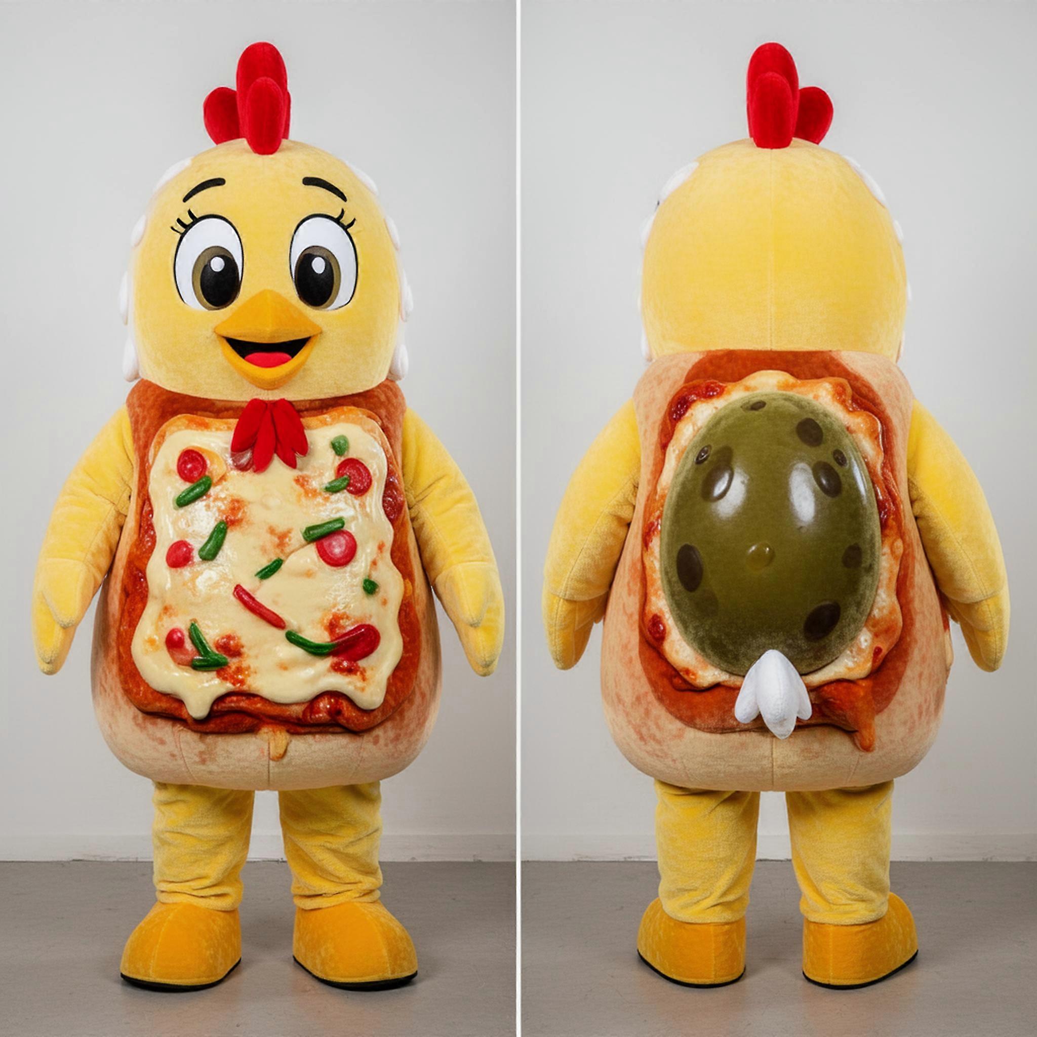 MASTICOT Golden Crispy Chicken Parmesan Mascot