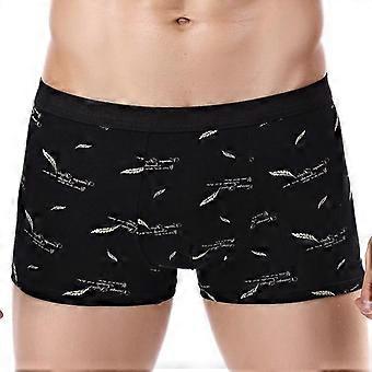 Printed Cotton Mens 3d Boxer Briefs