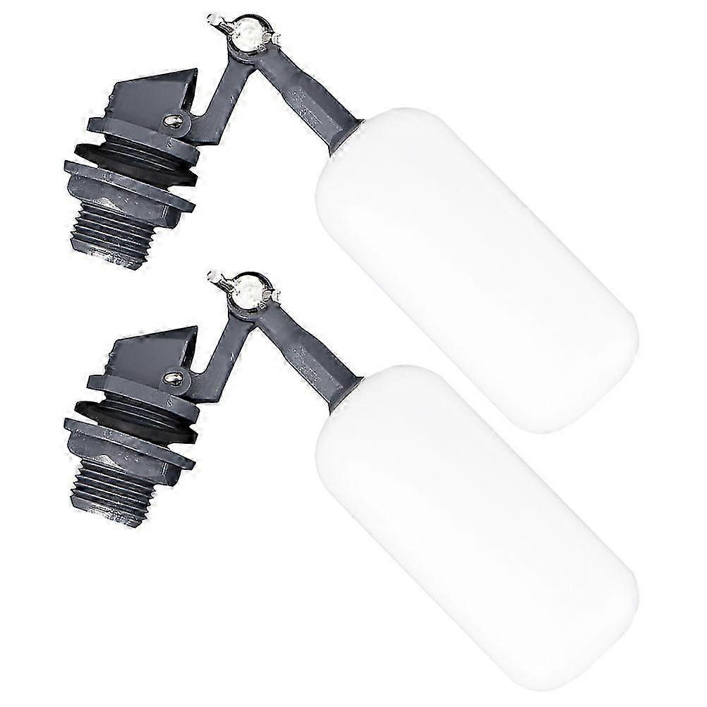 Float Ball Valve for Tank Used 2Pcs Durable Plastic Water Control Devices