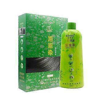 Bubble Hair Dye, Popular Color Herbal Paste Hair Stain Cream 500ml, Plant Extract Hair Care Essence Hair Stain Cream