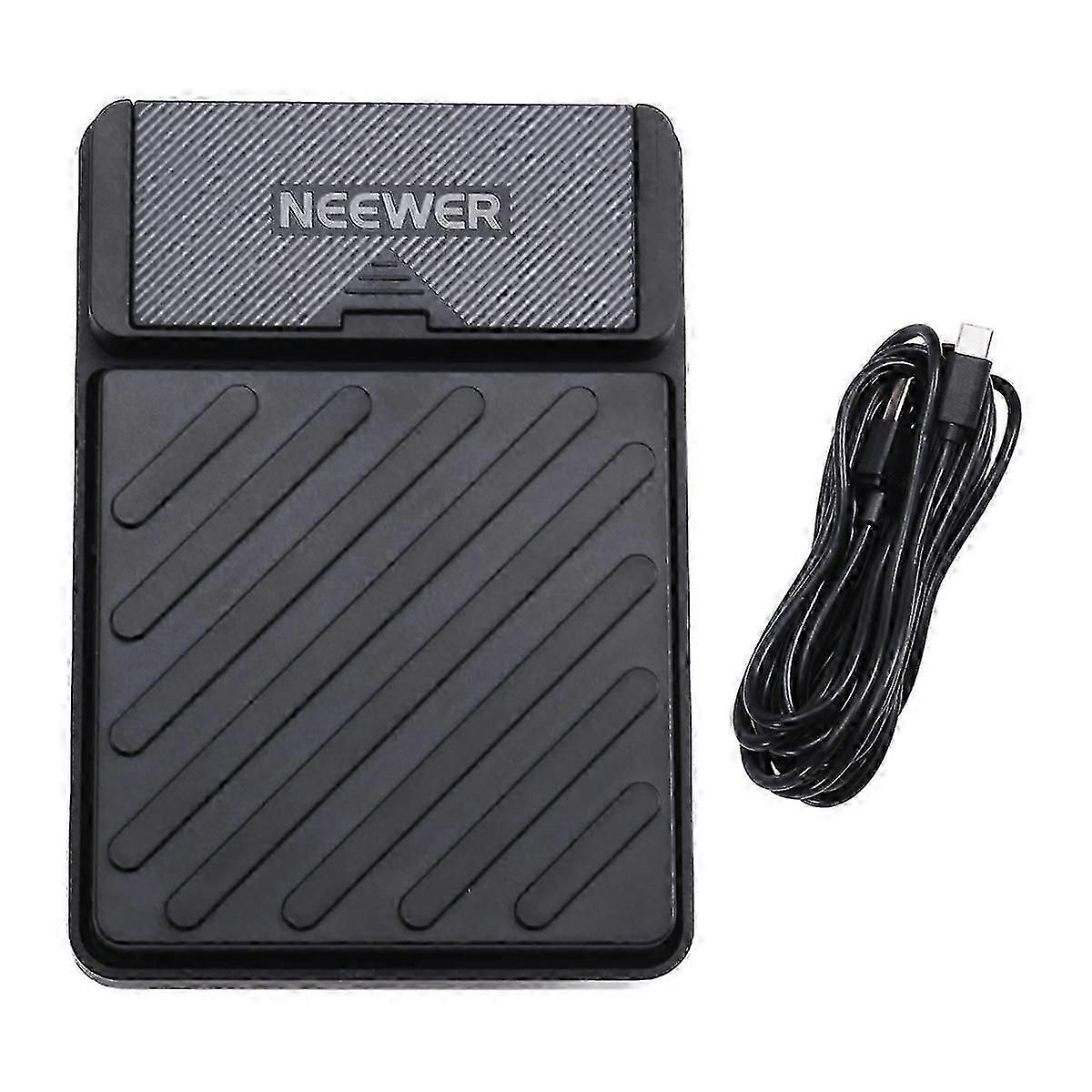 Bluetooth Foot Switch - Silent Remote Control Pedal Compatible with Teleprompter App