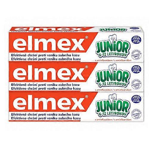 Junior Trio Toothpaste (3 pcs) - Children's toothpaste 75ml