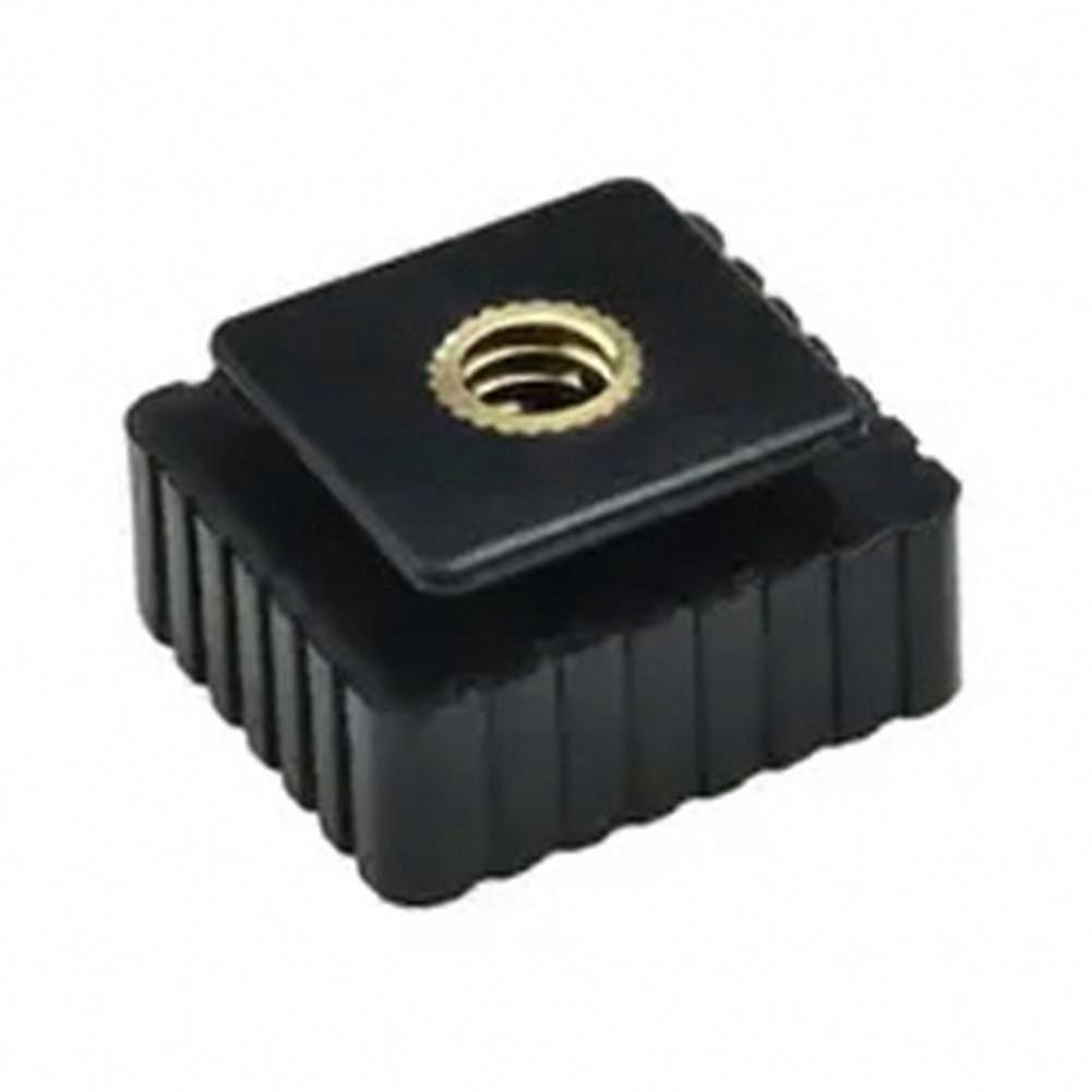 Flash Shoe Mount Adapter 1/4 Screw Bracket for Studio Light Stand Tripod Speedlight