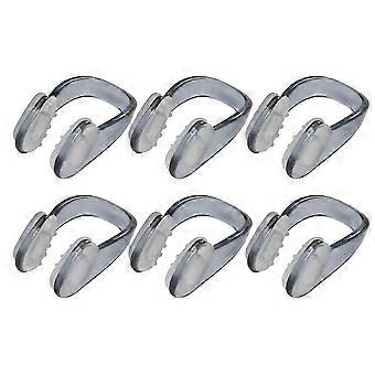 Pinza nasal para natación, material TPE, reutilizable, resistente a desgarros, protector nasal para adultos, natación y buceo, paquete de 30 unidades.