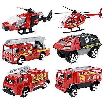 Educational Fire Car Model for Kids Playing 1Set Simulation Fire Engine Toy
