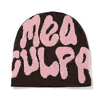 Y2K-pipot Mea Culpa -pipot Dupes-neulepipot Hattu-kirjainpipot Sloucy-pipot Skullies-pipot Kallohattu kahvijauhe