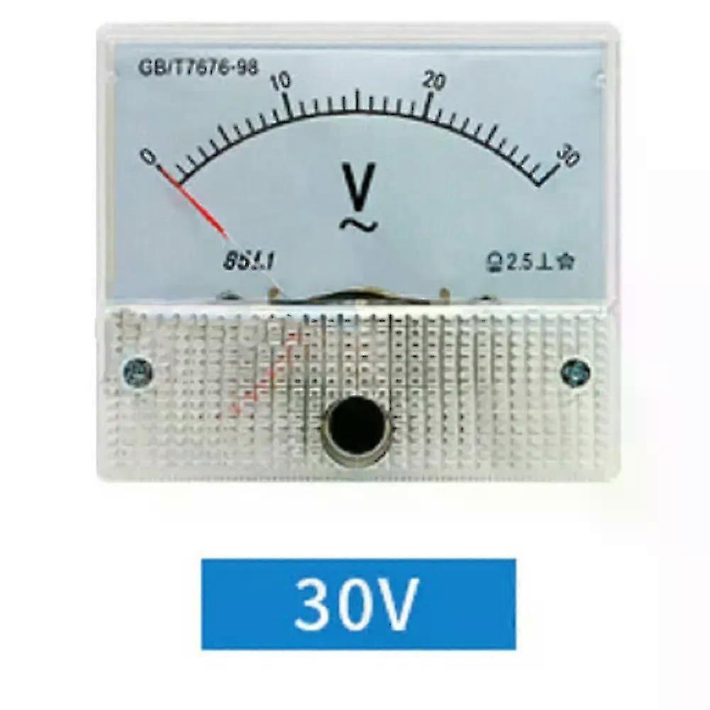 85L1-V Pointer Type AC ABS Voltmeter Pointer AC Voltmeter Analog Voltmeter Pointer Panel Meter Voltage Meter Analog AC Voltmeter  AQ