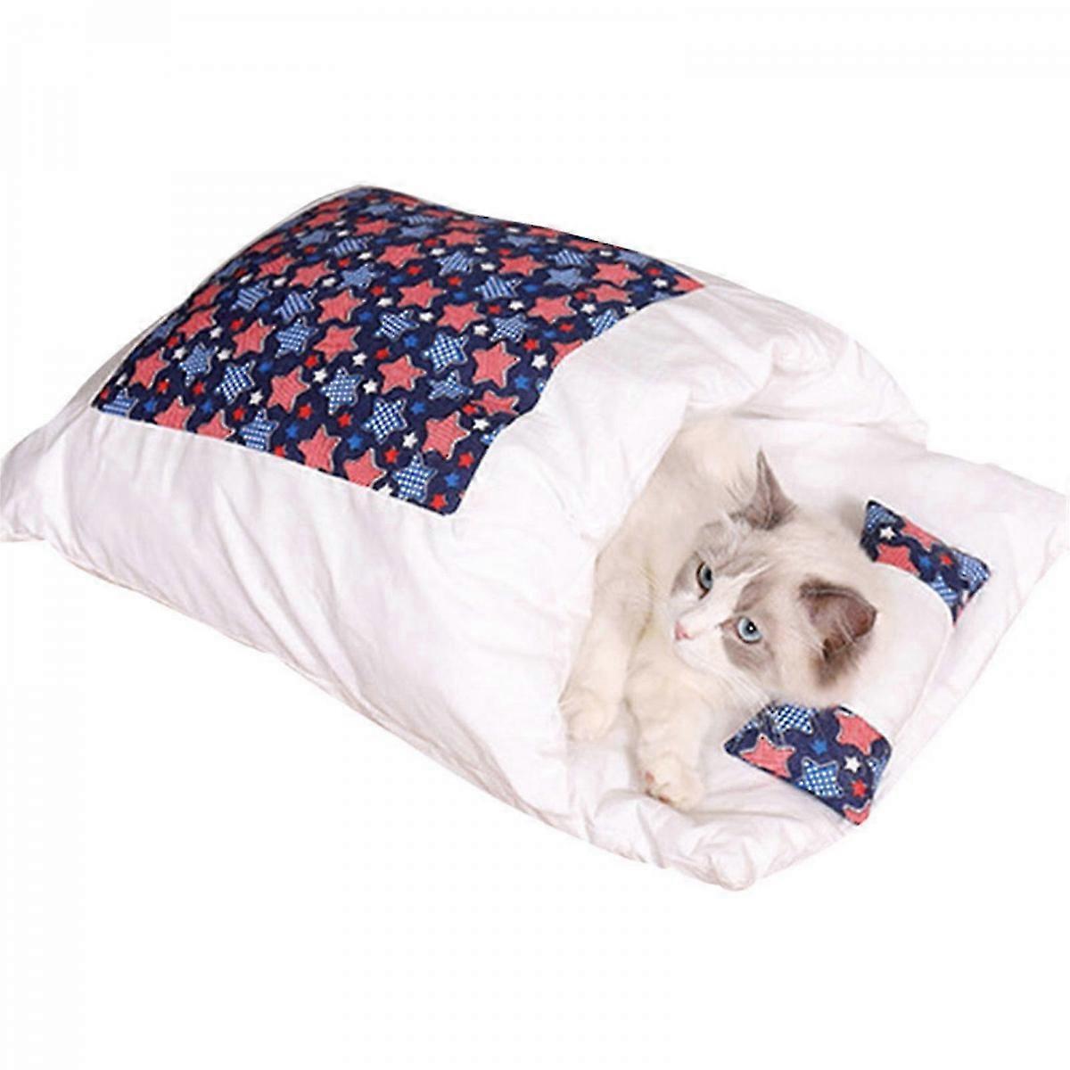 Warm Cave-Style Cat Sleeping Bag