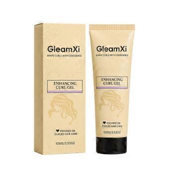 2pcs Curly Hair Styling Gel, for curl definition, daily care, lightweight hold, neat texture, suitable for curly hair styling