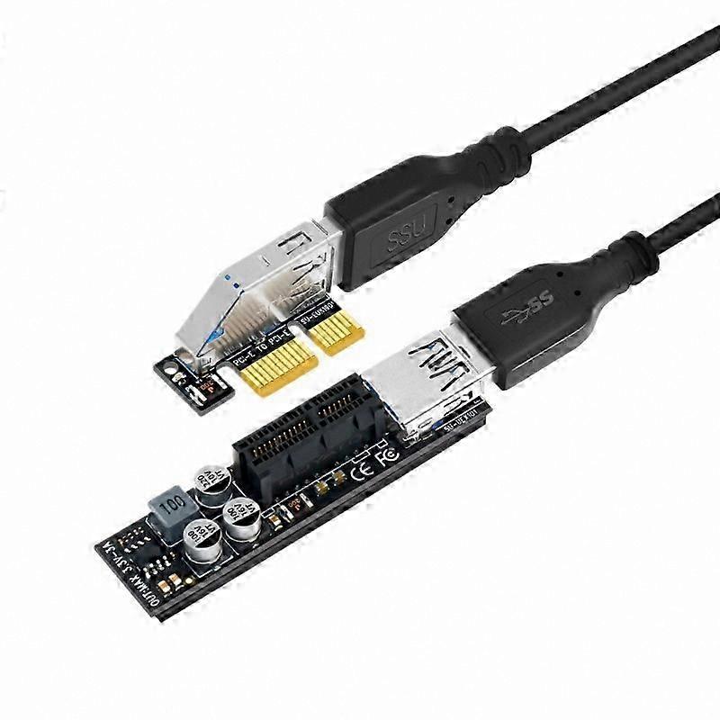PCIe X1 Riser Cable USB 3.0 60cm