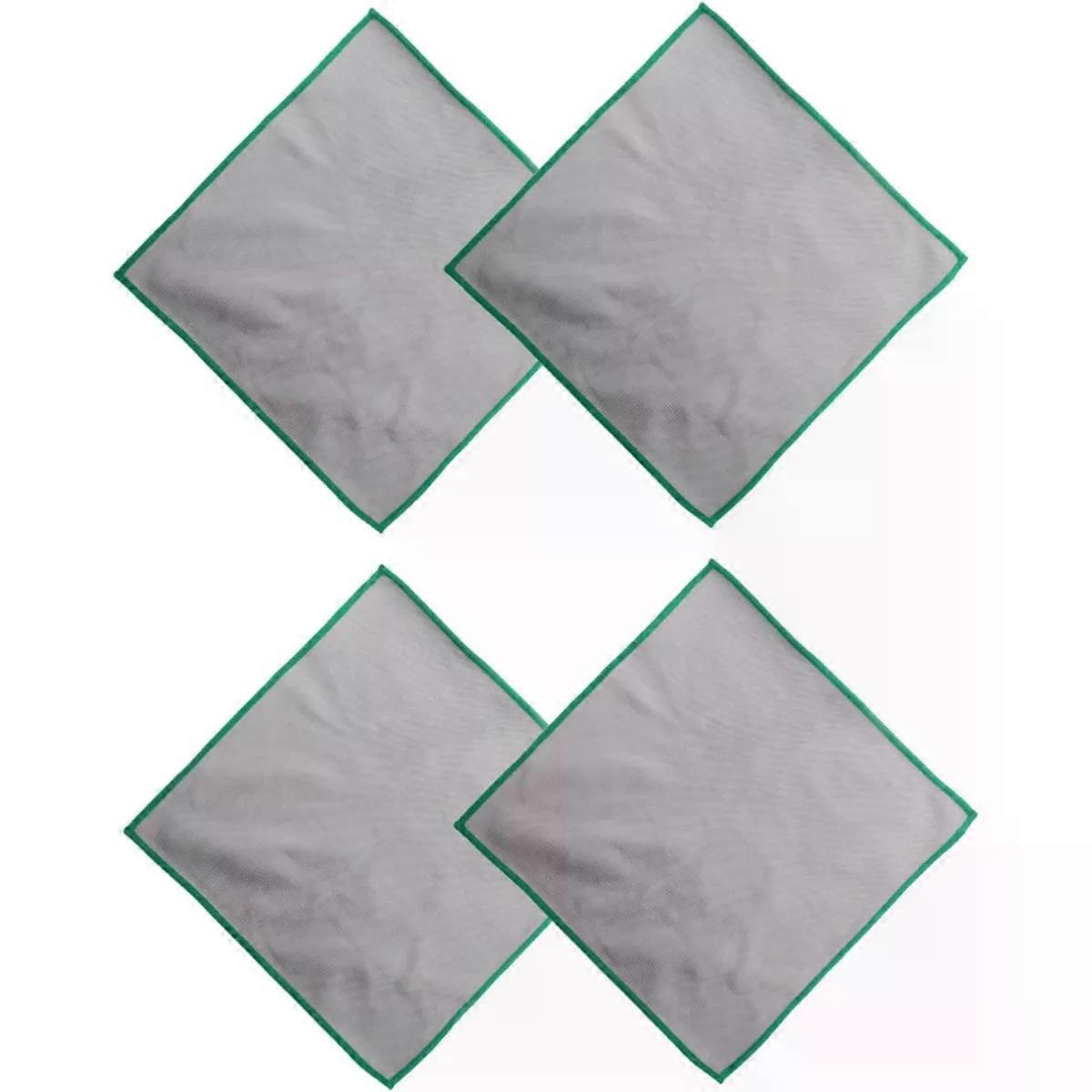 Car Window Cleaner Tool 4pcs Microfiber Glass Cleaning Rag