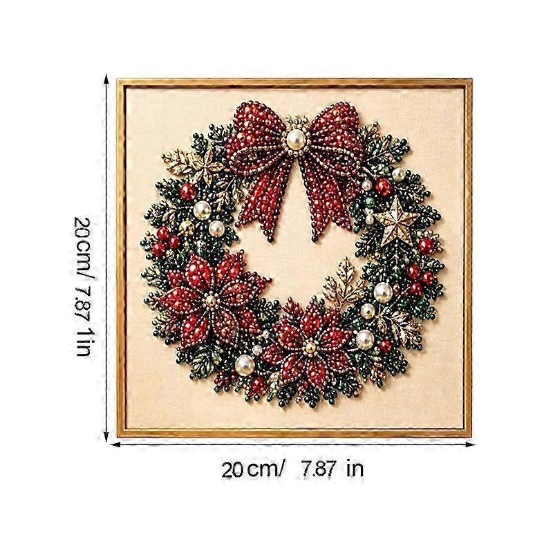 3D Pearl Christmas Wreath Kit
