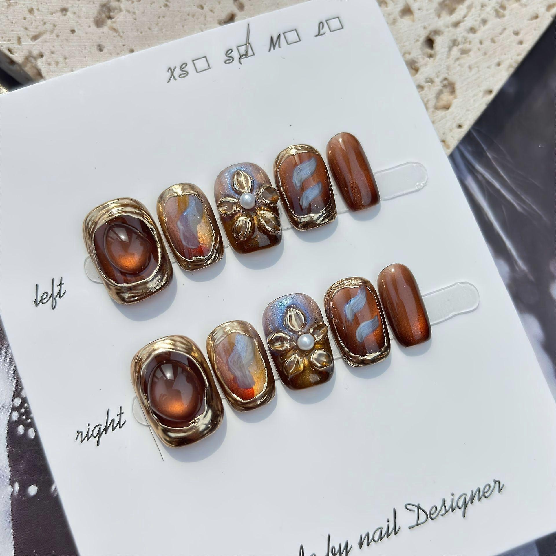 20-Pc Detachable Cat Eye Nails