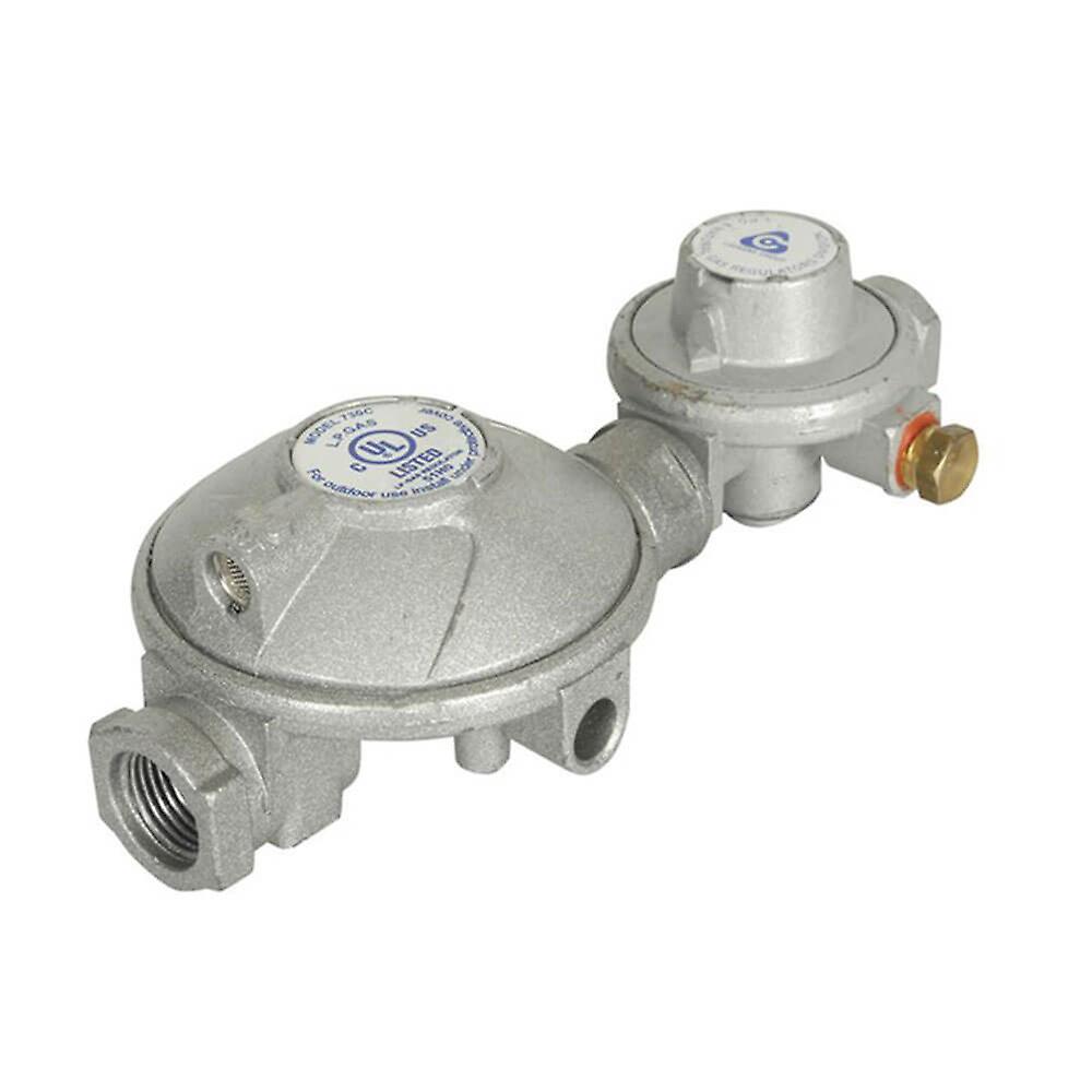 Dual Stage Gas Regulator with Pigtail Adaptor Inlet Pressure 10 to 250psi