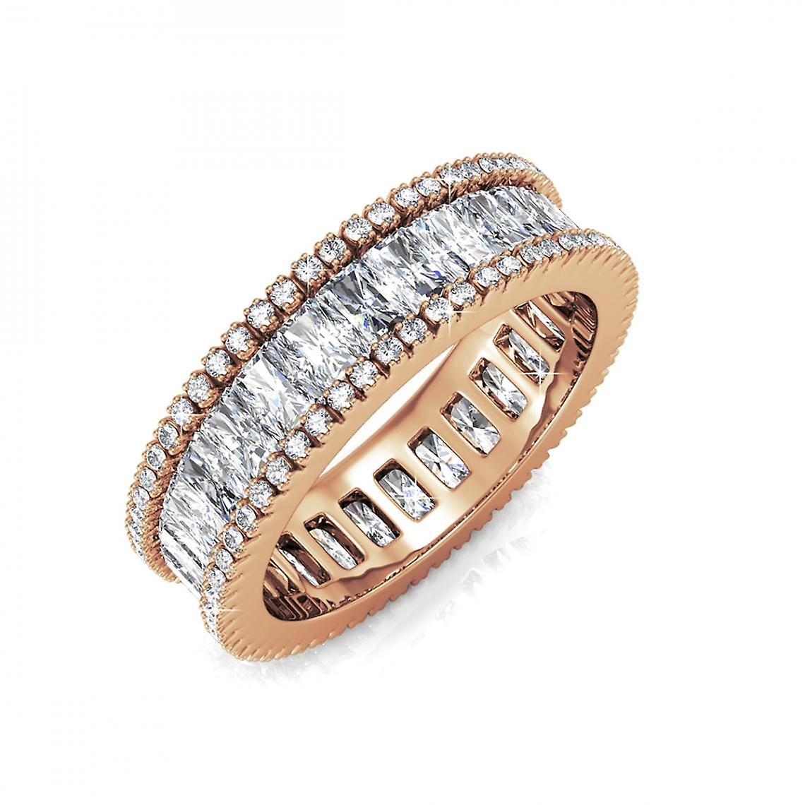 Glamour Lock Rose Gold Ring