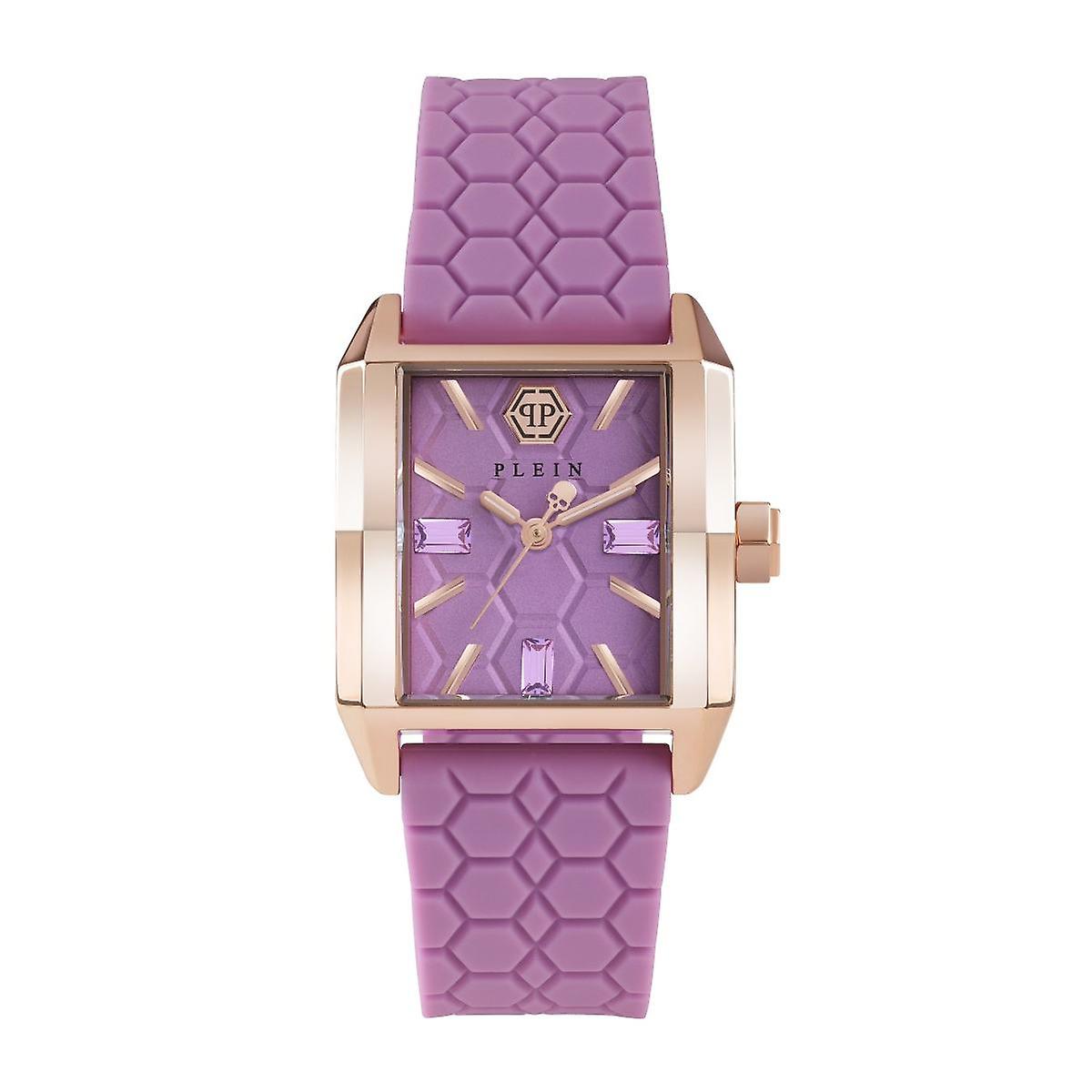 Philipp Plein Women's Watch Analog Quartz OFFSHORE SQUARE PWMAA0322 Silicone