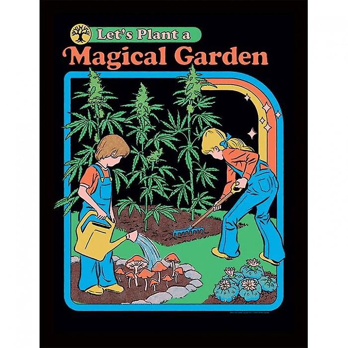 Steven Rhodes Let's Plant A Magical Garden Print