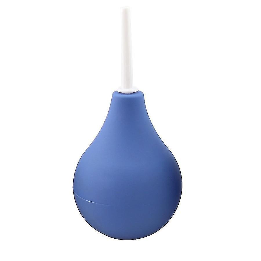Blue 89ml Enema Rectal Shower Cleaning System Medical Materials Silicone Ball