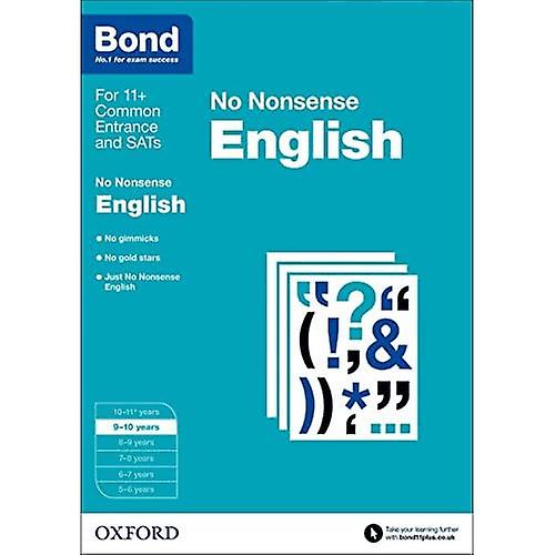 Bond: Engelsk: No Nonsense: 9-10 år